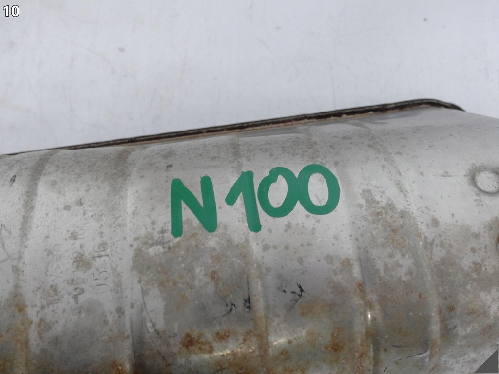 фото №11, Audi s8 plus 4h0 d4 lift 15-17 труба вихлопна гасник ліва 4.0 tfsi 92 km