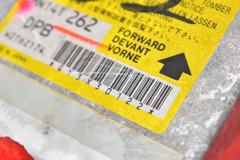 фото №11, Модуль датчик подушка безопасности подушек mn141262 mitsubishi lancer 7 vii 00-08