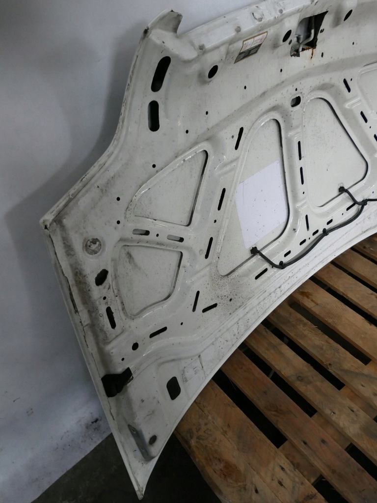 фото №15, Fiat doblo i капот крышка двигателя белый 04r