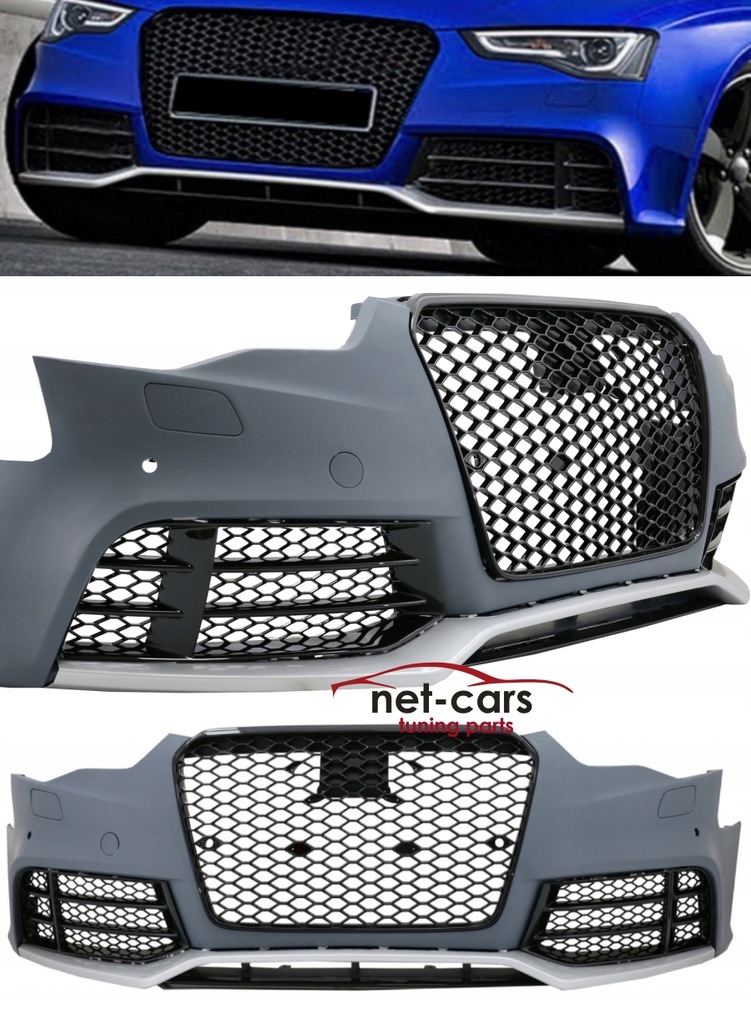 фото №1, Бампер перед audi a5 8t 12-16 lift образец rs rs5