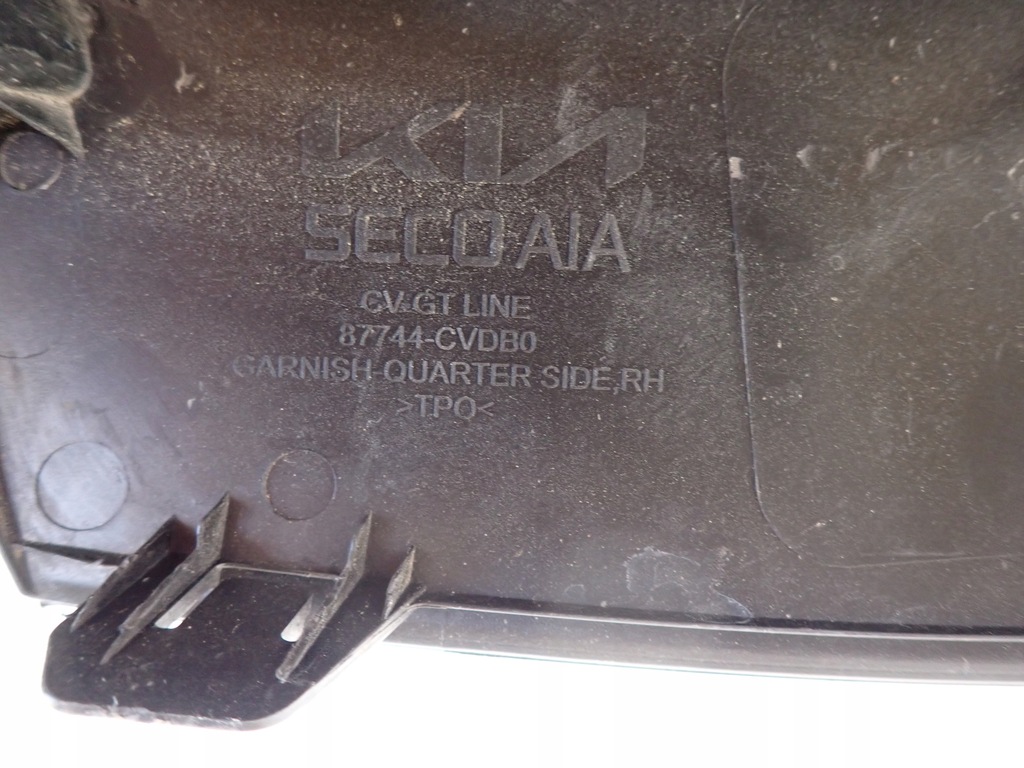 фото №9, Kia ev6 gt-line молдинг na крила права задня задня 87744-cvdb0
