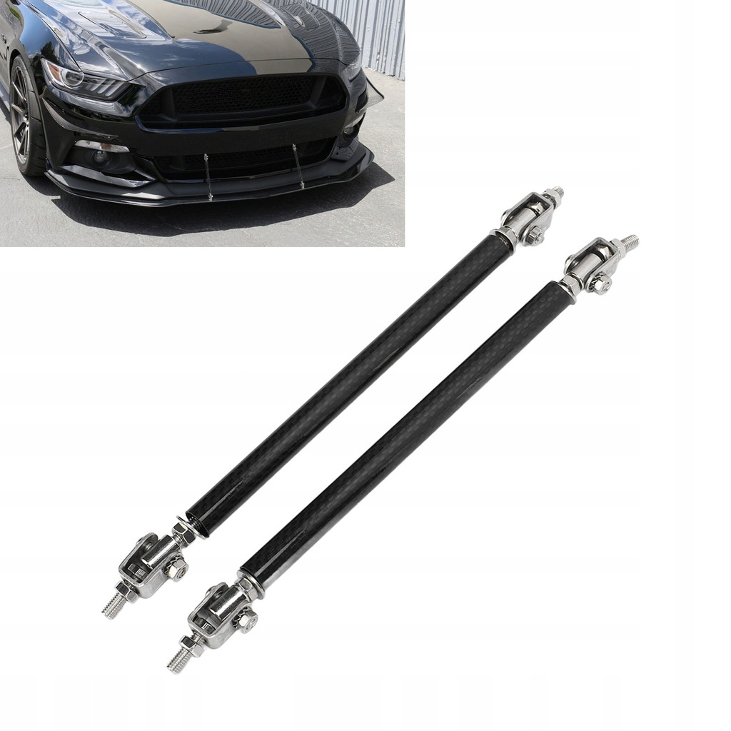 фото №11, 2 sztuk 15cm передний бампер часть распределительная накладки бампера распорки