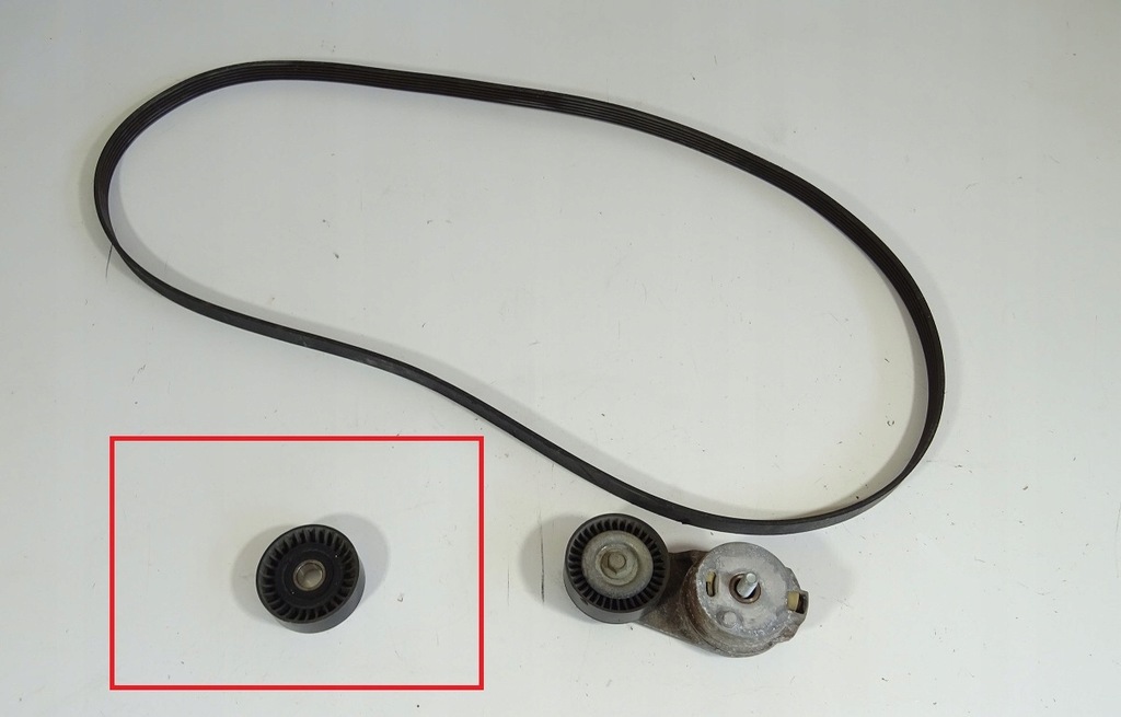 фото №1, 2013+ dodge ram 5.7 натягувач ролик ремінь двигун