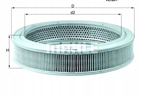 Knecht lx 208 фільтр повітря Зі Шроту