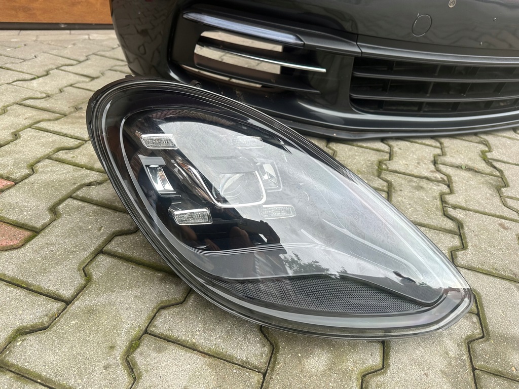 фото №10, Бампер pas радіатор бензин лампи led повний porsche panamera 971