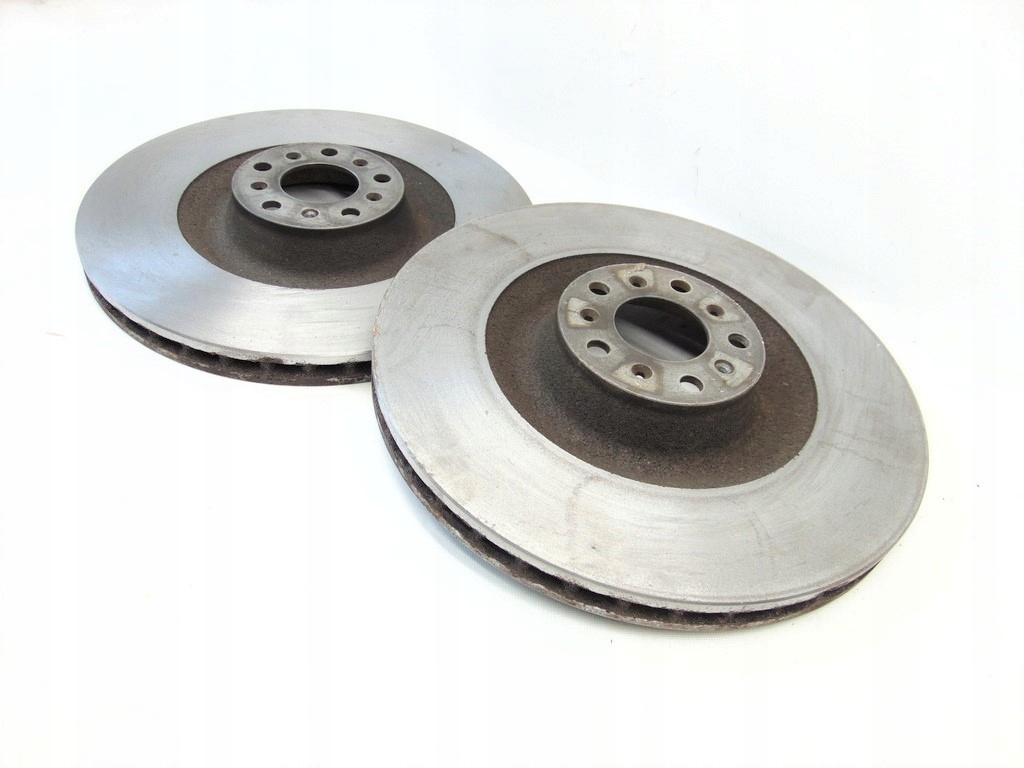 фото №12, Комплект суппорты+ тормозные диски перед 5x112 bentley continental 6.0 w12 404mm