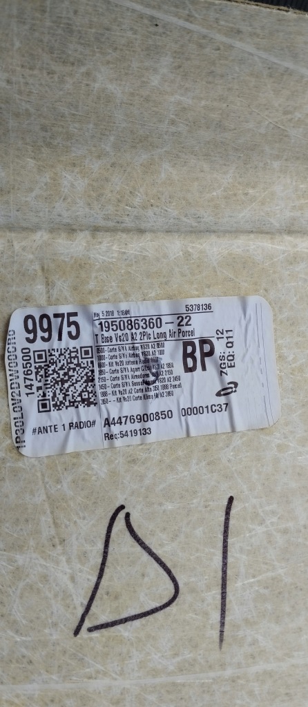 Стеля mercedes v-klasa w447 long burmester designo porcellain Київ