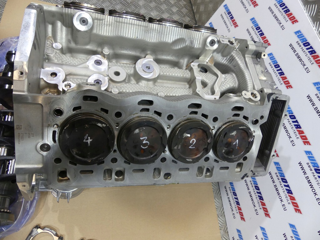 фото №6, Bmw m5 f90 m8 f92 f95 блок двигуна s63b44b wał колінчастий