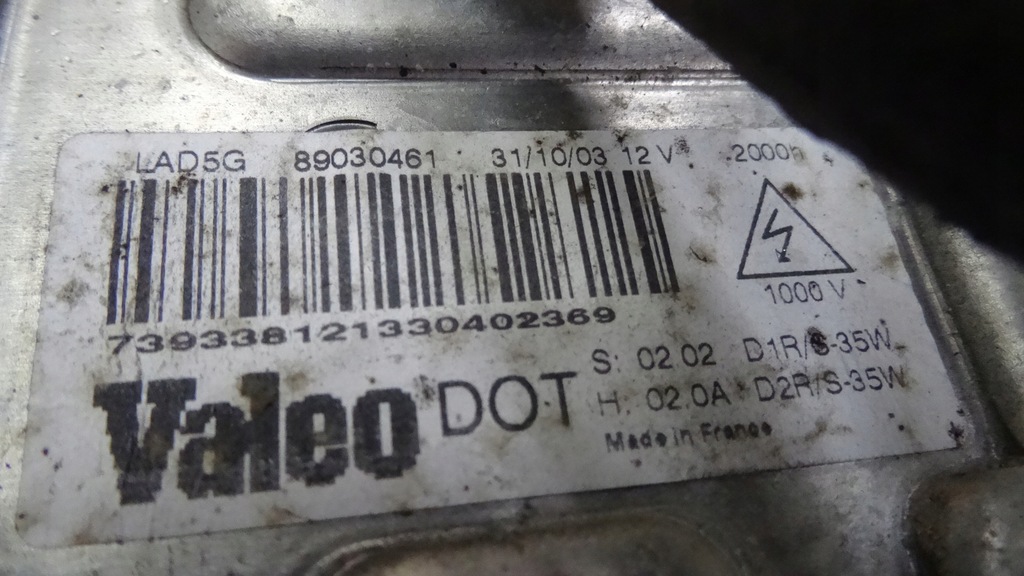 фото №5, Citroen c5 i relektor лампа правый перед ксенон