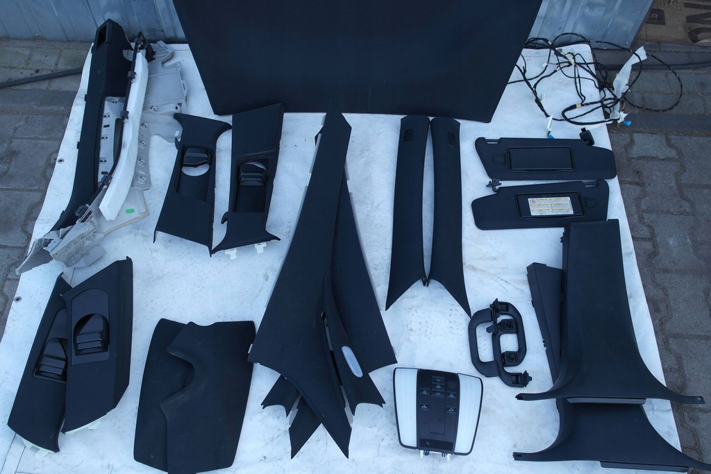 фото №8, Mercedes-benz e w212 2011 стельовий стеля czarna комплектна