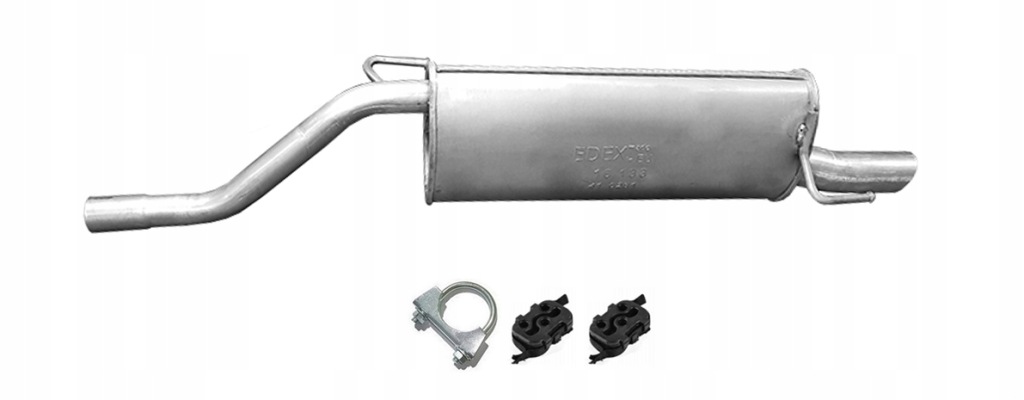 фото №1, Alfa romeo mito 1.4 8v 57kw od 2011r. гаситель конечный