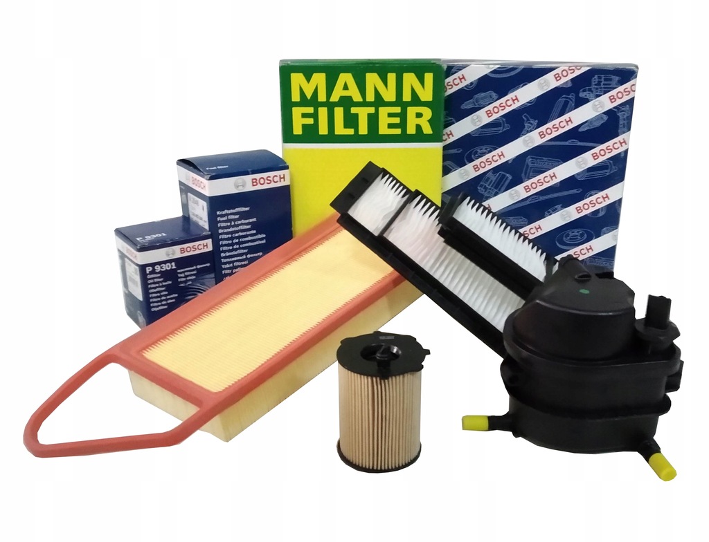 фото №1, Mazda 2 de ii 07- 1.4 mz-cd дизель фільтри набір