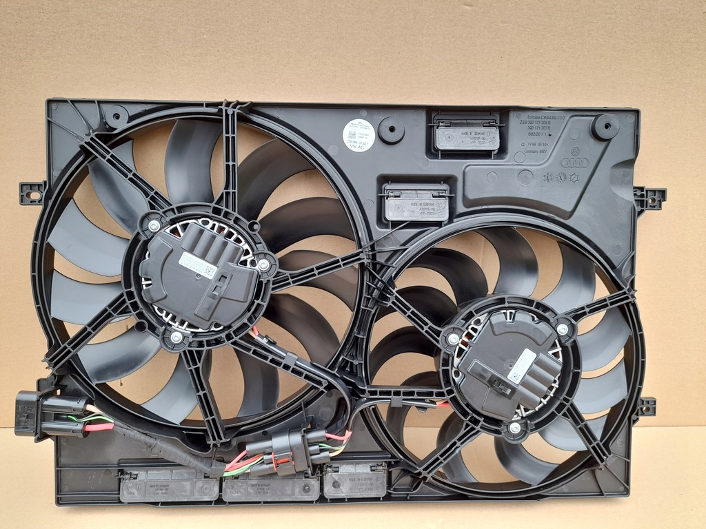 фото №1, Вентиляторы радиатора audi rs3 8v 8y