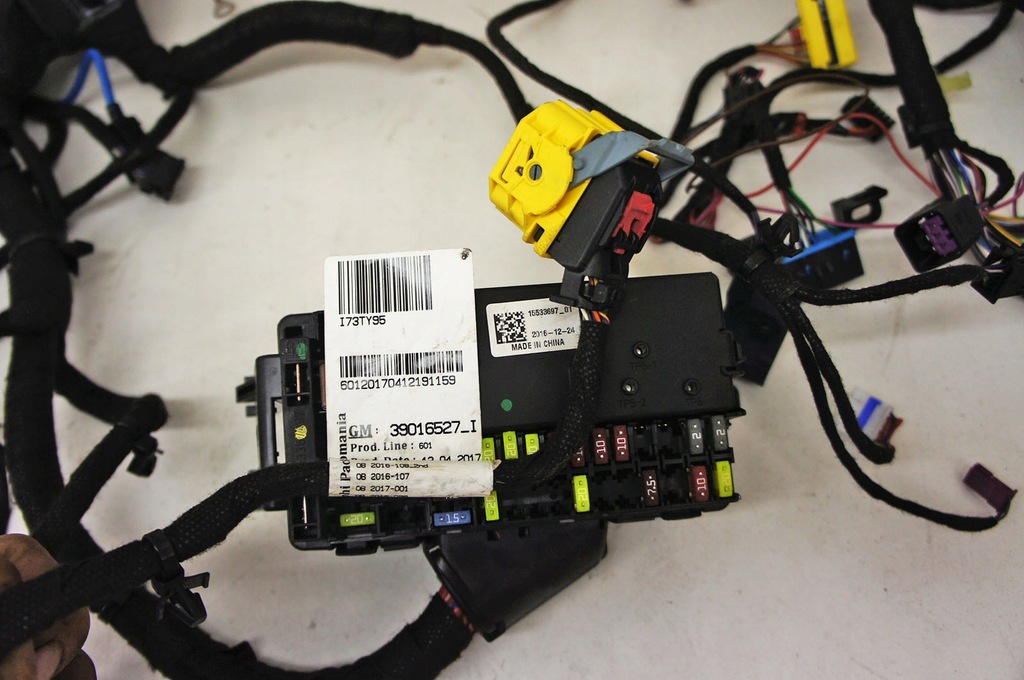 фото №9, Mf127 opel astra k v джгут салону панелі 39016527