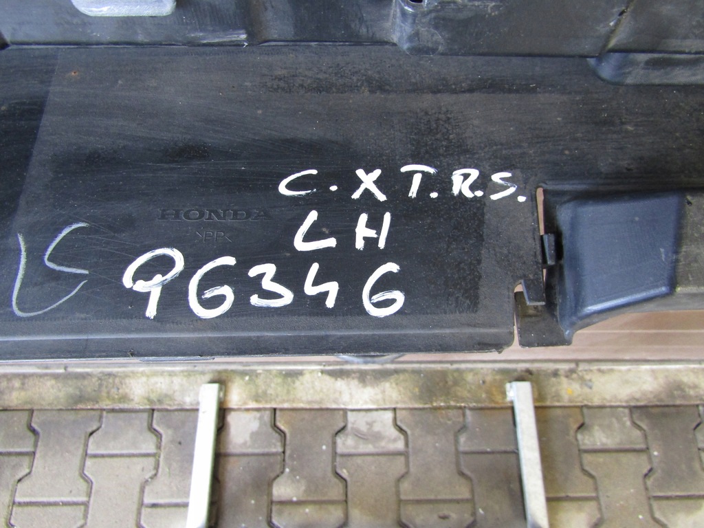 фото №10, Молдинг порог левая honda civic x 10 type r s 17-