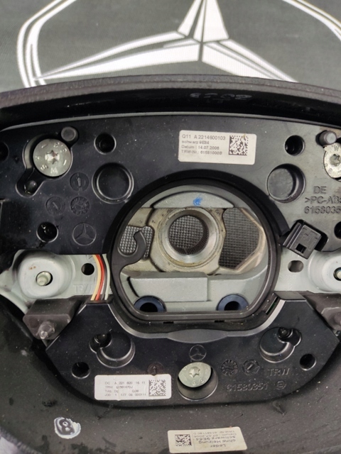 фото №7, Mercedes w216 w221 s klasa cl воздуховод кожа