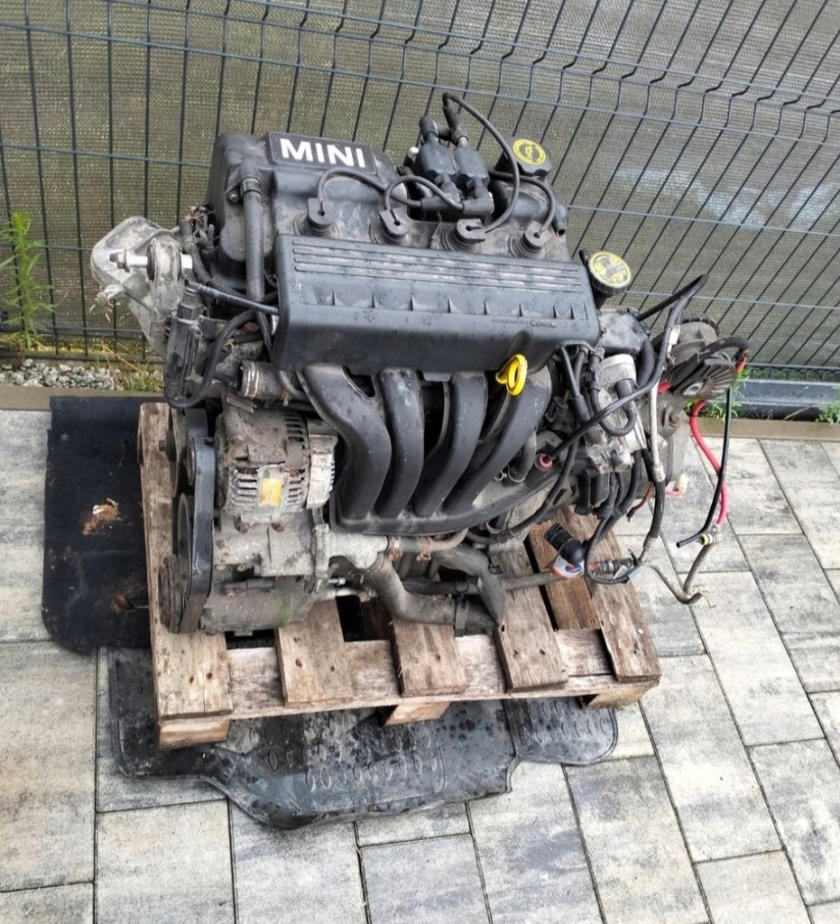 фото №1, Двигатель kompletny mini r50 r52 r56 one 1.6 бензин w10b16a