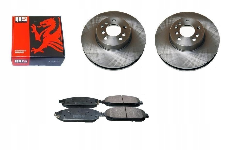 фото №1, Тормозные диски тормозные колодки jeep grand cherokee iii перед 328mm