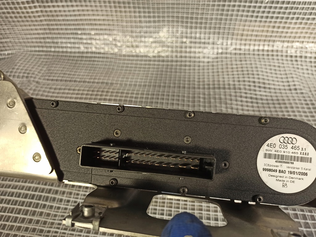 фото №7, Audi a8 s8 4e0 d3 усилитель bang olufsen bao b&o 4e0035465