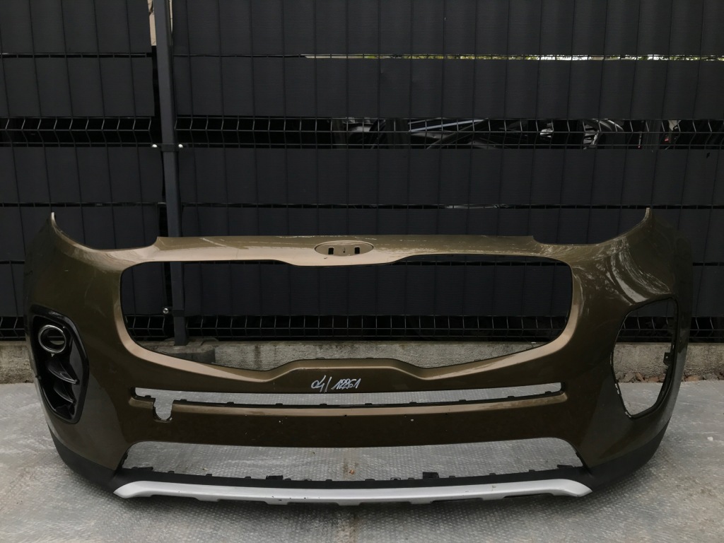 фото №1, Kia sportage 4 iv бампер перед передній bez отворів 2016-2019