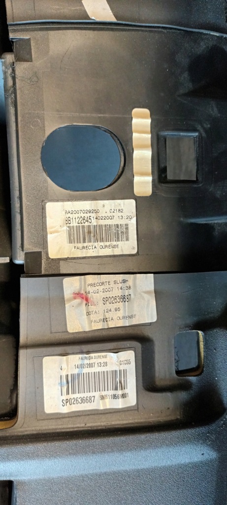 фото №7, Консоль приборная панель приборная renault megane ii żelasko oe. eu. подушка безопасности датчик