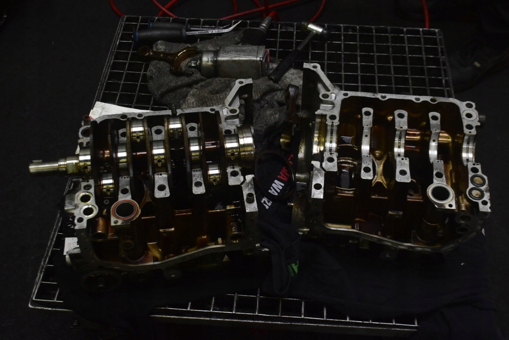 фото №8, Блок dół двигуна wał ej25 subaru legacy 3 iii 2.5 167 km 98-03