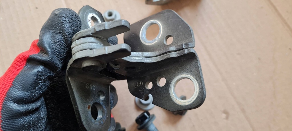 Jeep grand cherokee wl 2022 петля петлі двері лівий перед pxj комплект Зі Шроту