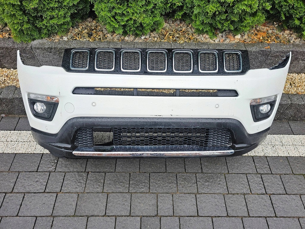 фото №1, Jeep compass ii бампер перед kompletny pod радар pdc