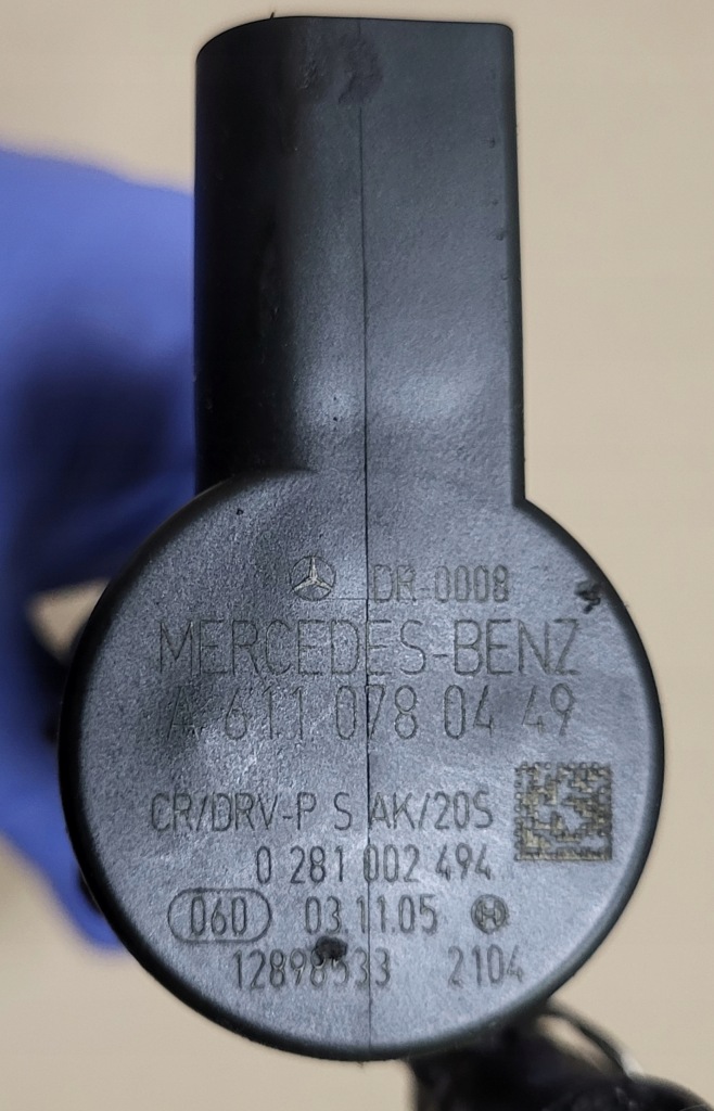 фото №10, Молдинг впрыскная клапан топлива jeep mercedes s w221 320 cdi ml w169 642 оригинальный номер