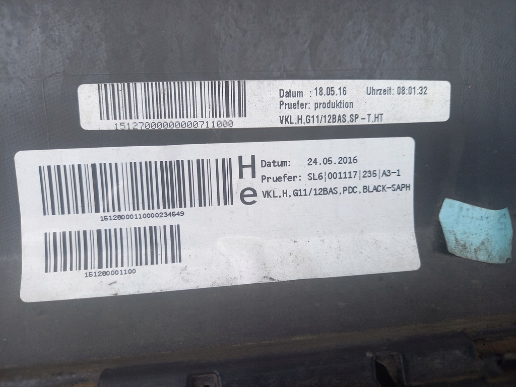 фото №14, Bmw 7 g11 g12 бампер задний задняя оригинал!