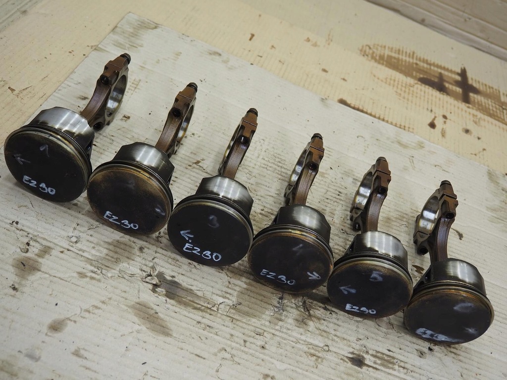 фото №14, Поршень шатун subaru outback legacy 3.0 h6 ez30