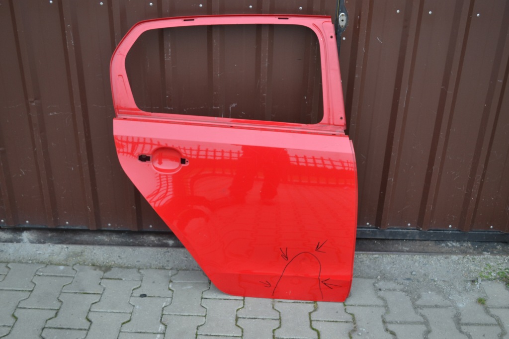 фото №1, Двері правий задня праве задні skoda citigo vw up 1s4