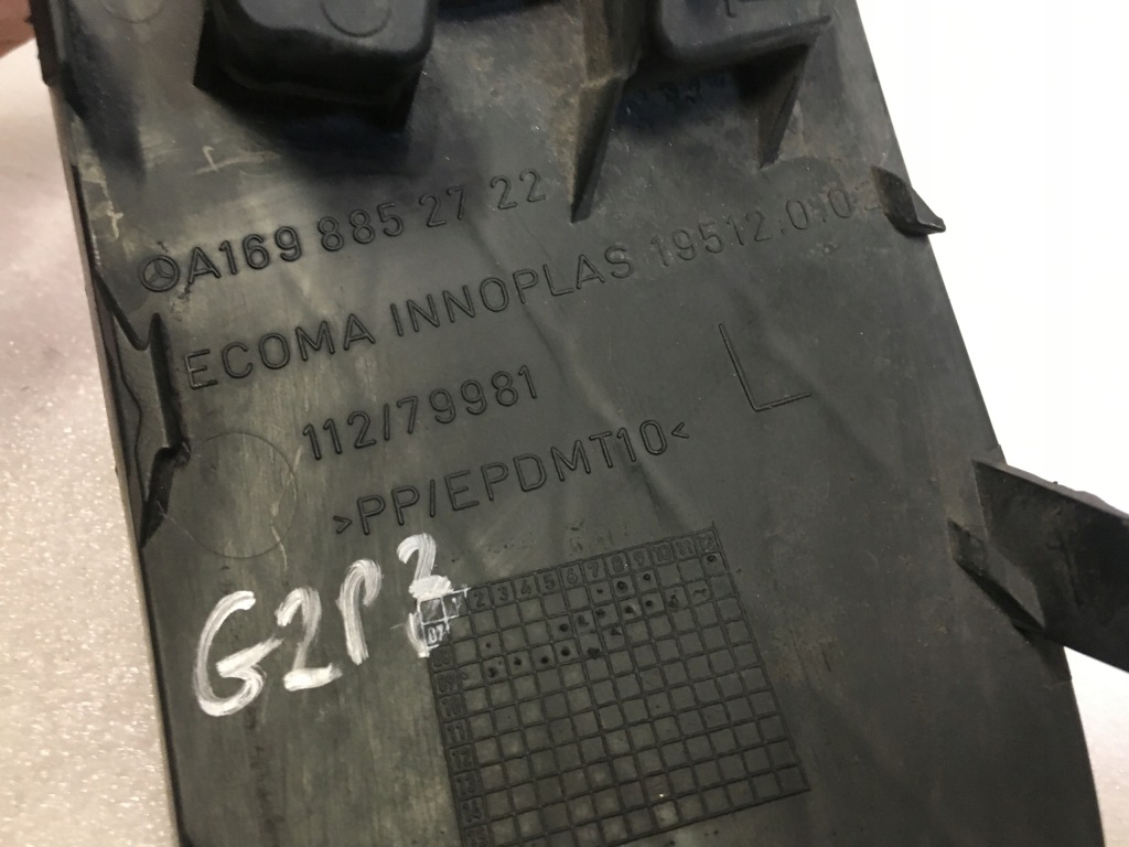 фото №6, Mercedes b klasa решітка бампера ліва a1698852722