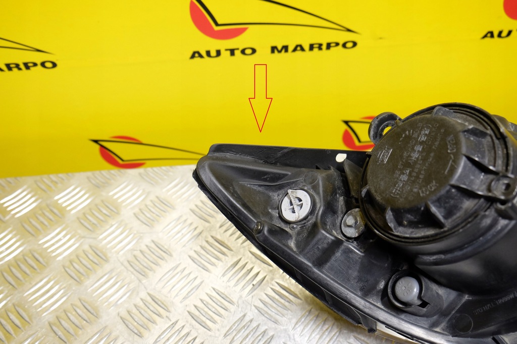 фото №12, Kia optima sedan 2011-2013 фара лампа звичайна лінзована ліва usa