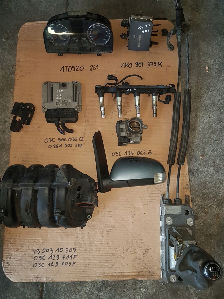 фото №1, Насос abs vw touran 1.6 fsi 1k0907379k