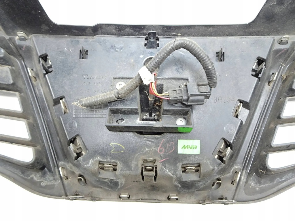 фото №10, Решётка радиатора решетка радиатора верхний nissan qashqai j10 lift 10-13r. камера