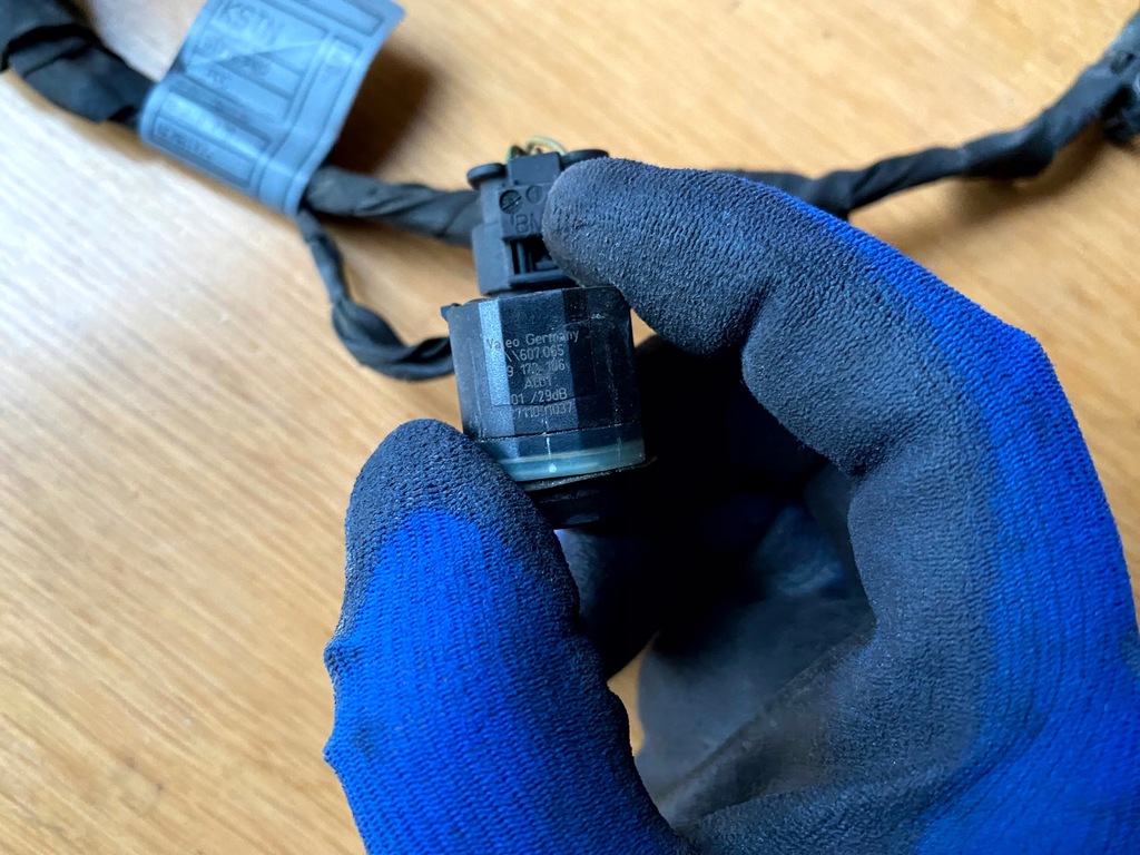 фото №7, Bmw 5gt f07 джгут бампера передній pdc 9210770 9173106 + датчики pdc