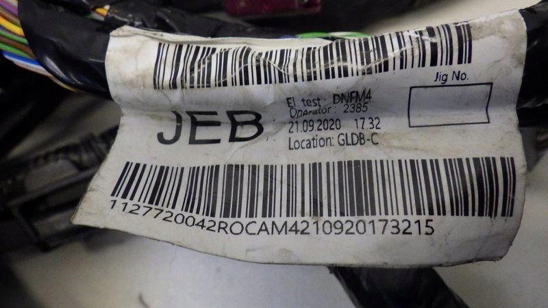 фото №8, Жгут электропроводка салона puma 1.5 tdci