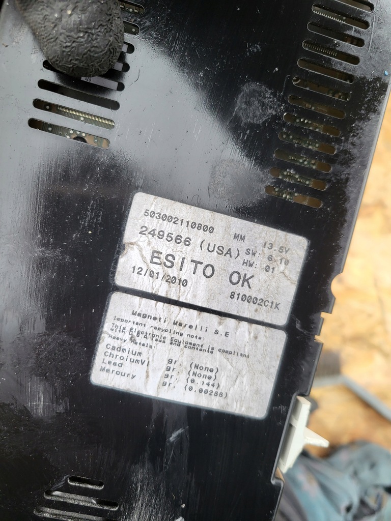 фото №6, Maserati granturismo s счетчик приборы 503002110800 usa оригинал