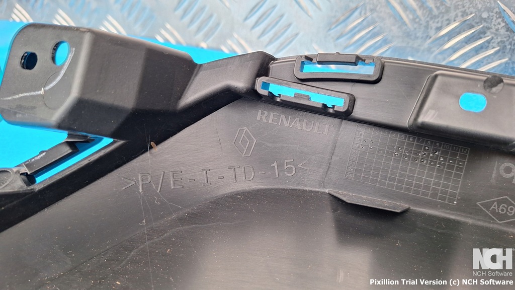 фото №7, Renault clio v дифузор накладка бампера заднього