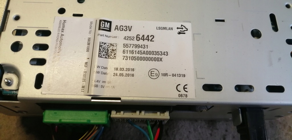 фото №3, Opel karl радио cd 42526442