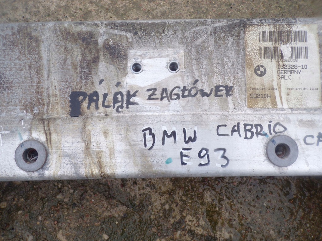 фото №11, Дуга подголовник antykapotażowy 132328 bmw e93