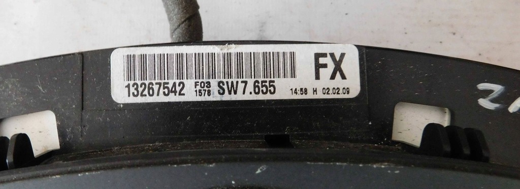 фото №9, Opel zafira b 09r 1.8 16v z18xer набор стартовый бортовой компьютер bsi ключ