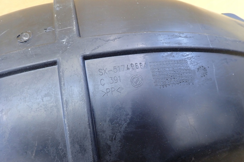 фото №11, Подкрылок fiat panda ii 2003-2011r левая задняя задние 0051835050 51749684