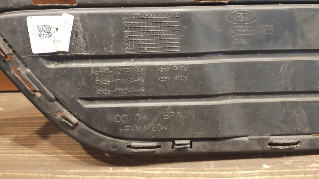 фото №3, Решётка решётка радиатора бампера ford s-max ii перед