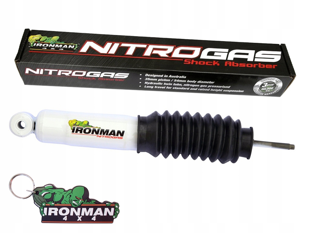 фото №1, Амортизатор перед lift +2 pajero sport 98-08