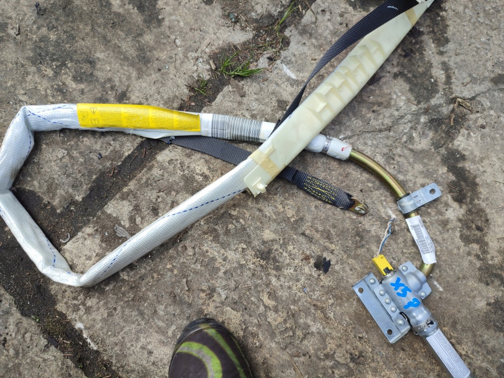 фото №1, Шторка безопасности правый перед правая подушка безопасности bmw x5 e53