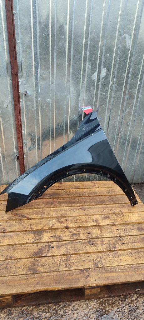 Крыло  сталь левое  перед передний audi q3 8u 2011-2018 код лакокрасочного покрытия lz5q Оригинал