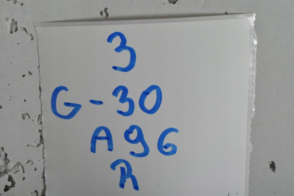 фото №10, Крыло правый bmw 5 g30 g31 цвет a96