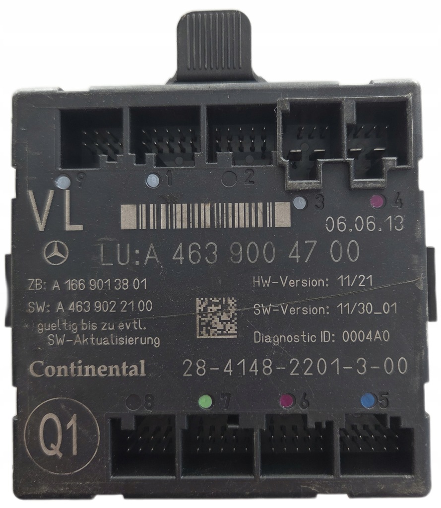 фото №1, Mercedes модуль блок керування двері a4639004700